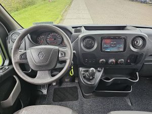 Deska rozdzielcza i stanowisko kierowcy — Renault MASTER 2.3 DUB.CAB Open-Laadbak z 2018 roku