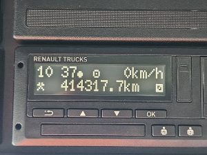 Licznik przebiegu — Renault T 480 HIGH 13 LITER 480 PS z 2022 roku