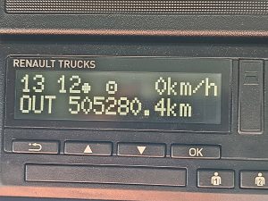 Licznik przebiegu — Renault T 480 HIGH 13LTR Retarder! z 2022 roku