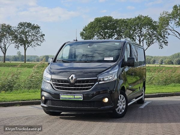 Renault TRAFIC 2.0 DCI ac dubbelcabine EUR6 z 2021 roku, blaszak z zagranicy — przód pojazdu