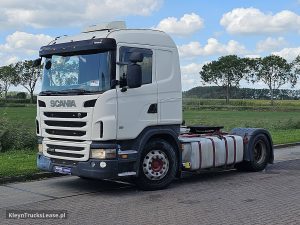 Strona kierowcy z przodu — Scania G420 CG19 ADBLUE z 2012 roku