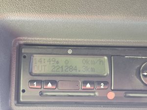 Licznik przebiegu — Scania G420 CG19 ADBLUE z 2012 roku