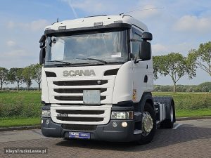 Przód pojazdu — Scania G440 z 2013 roku