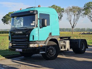 Strona kierowcy z przodu — Scania P380 MANUAL HYDRAULICS z 2006 roku