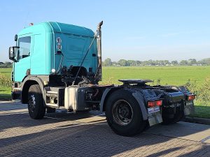 Strona kierowcy z tyłu — Scania P380 MANUAL HYDRAULICS z 2006 roku