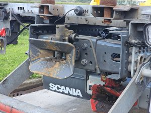 Hak holowniczy — Scania R410 Multiwechsler z 2021 roku