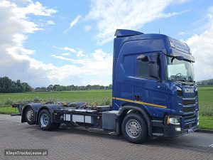 Strona pasażera z przodu — Scania R410 Multiwechsler z 2021 roku