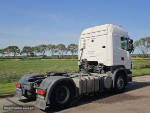 Strona pasażera z tyłu — Scania R420 HIGHLINE RETARDER z 2009 roku