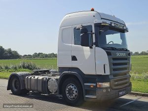 Strona pasażera z przodu — Scania R420 HIGHLINE RETARDER z 2009 roku