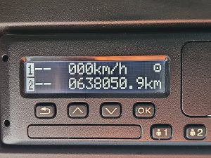 Licznik przebiegu — Scania R450 6x2*4 z 2020 roku