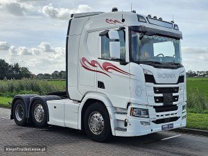 Strona pasażera z przodu — Scania R450 6x2/4 NB z 2018 roku