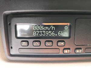 Licznik przebiegu — Scania R450 Multiwechsler z 2021 roku
