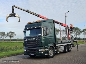 Strona kierowcy z przodu — Scania R580 Epsilon 12Z z 2013 roku