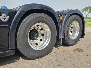 Felga aluminiowa — Scania R580 TL,bogie,durabright z 2016 roku