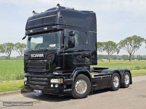 Strona kierowcy z przodu — Scania R580 TL,bogie,durabright z 2016 roku