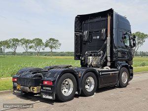 Strona pasażera z tyłu — Scania R580 TL,bogie,durabright z 2016 roku