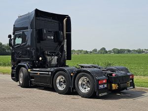 Strona kierowcy z tyłu — Scania R580 TL,bogie,durabright z 2016 roku