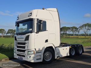 Strona kierowcy z przodu — Scania R650 6X2 V8 RETARDER PTO z 2019 roku