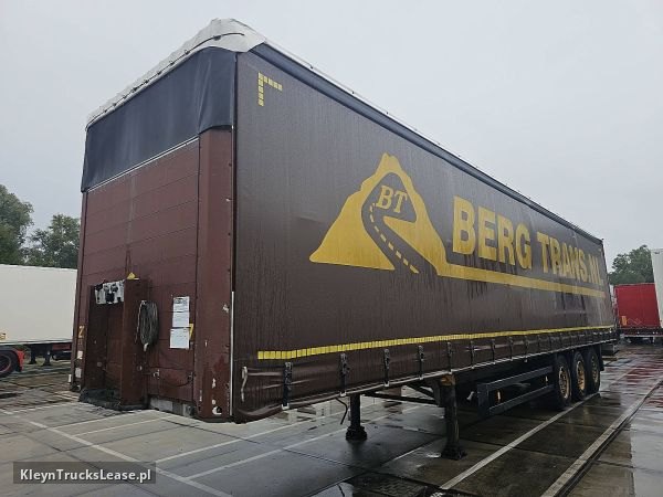 Schmitz SCS 24/L - 13.62EB NL TRAILER DISC z 2007 roku, firanka z zagranicy — przód pojazdu