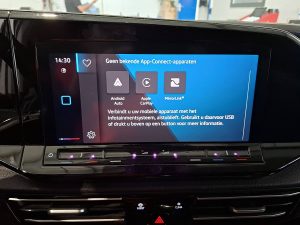 Ekran z Apple CarPlay — Volkswagen CADDY 2.0 LED 1st Edition NAP! z 2021 roku