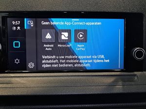 Ekran z Apple CarPlay — Volkswagen CADDY 2.0 Maxi Carplay L2 NAP! z 2021 roku