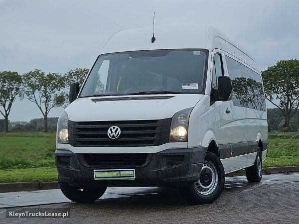 Volkswagen CRAFTER 2.0 L3H2 9 Pers Rolstoel z 2016 roku, do przewozu osób z zagranicy — przód pojazdu