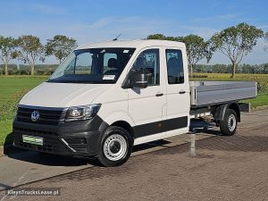 Strona kierowcy z przodu — Volkswagen CRAFTER 35 2.0 L4 Dub-Cab Trekhaak z 2020 roku