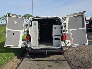 Przestrzeń ładunkowa — Volkswagen TRANSPORTER 2.0 TDI 150 DSG AUT. L1H1 z 2021 roku