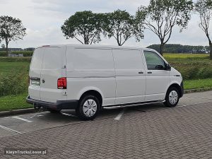 Strona pasażera z tyłu — Volkswagen TRANSPORTER 2.0 TDI T6.1 L2 Trekhaak ! z 2021 roku