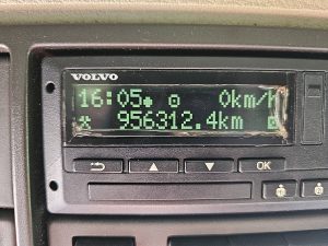 Licznik przebiegu — Volvo FM 450 450 Skirts Airco z 2019 roku