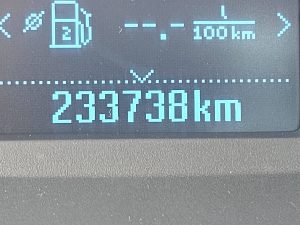 Licznik przebiegu — Ford TRANSIT 2.0 TDCI 130 DC L4 AMB. z 2018 roku