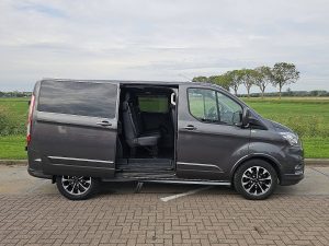 Drzwi boczne przestrzeni ładunkowej — Ford TRANSIT CUSTOM 2.0 L1H1 SPORT Dub.CAb! z 2021 roku