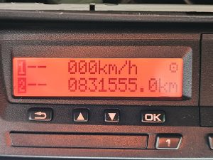 Licznik przebiegu — MAN 18.460 TGX z 2017 roku