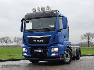 Przód pojazdu — MAN 18.480 TGS z 2016 roku