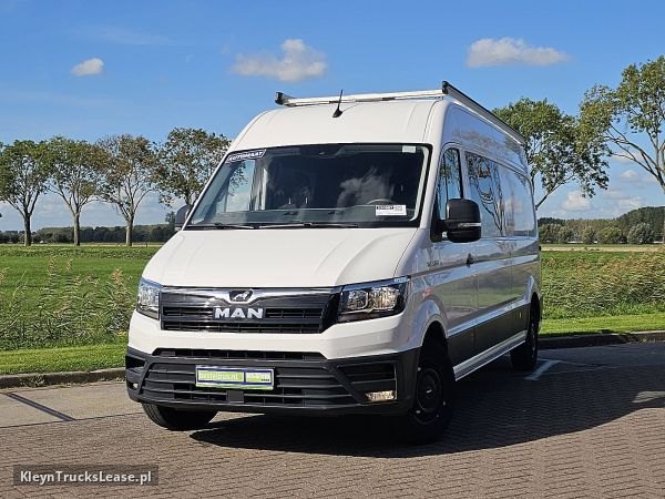 MAN TGE 3.180 L4H3 Dubbele Cabine! z 2022 roku, blaszak z zagranicy — przód pojazdu