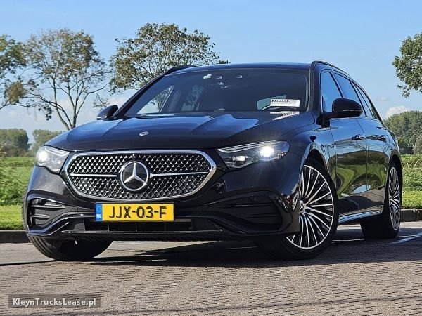 Mercedes-Benz E-KLASSE De Hybride Nappa z 2024 roku, samochód osobowy z zagranicy — przód pojazdu