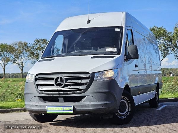 Mercedes-Benz SPRINTER 314 L3H2 Maxi Export! z 2019 roku, blaszak z zagranicy — przód pojazdu