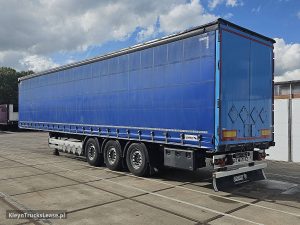 Strona kierowcy z tyłu — Schmitz SCB*S3T STANDARD 2X LIFTAXLE ALU BARS z 2020 roku