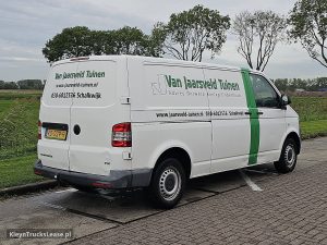 Strona pasażera z tyłu — Volkswagen TRANSPORTER 2.0 TDI L2 140Pk z 2013 roku